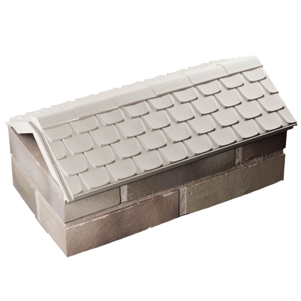 Парапет Zking Эльбрус Бежевый с посадкой на 1 кирпич (255мм) в Ачинске фото