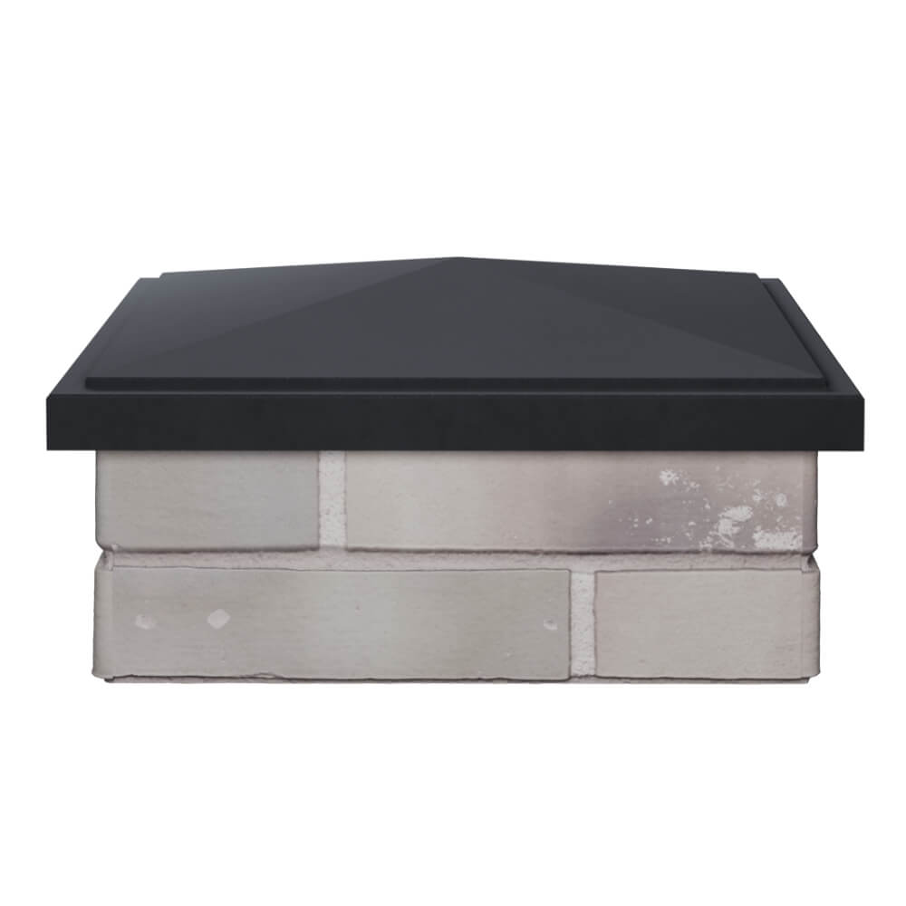 Колпак Zking БонаМоно Серый на столб 1.5х1.5 кирпича (385х385, 400х400мм) Ачинск фото