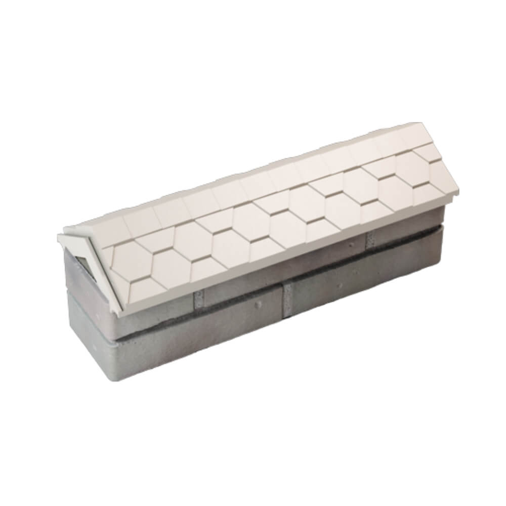 Парапет Zking Эверест Бежевый с посадкой на 0.5 кирпича (130мм) в Ачинске фото