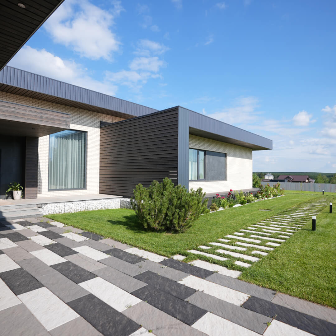 Шаговая плита STONE Светлая Галька 990х330х55мм в Ачинске фото