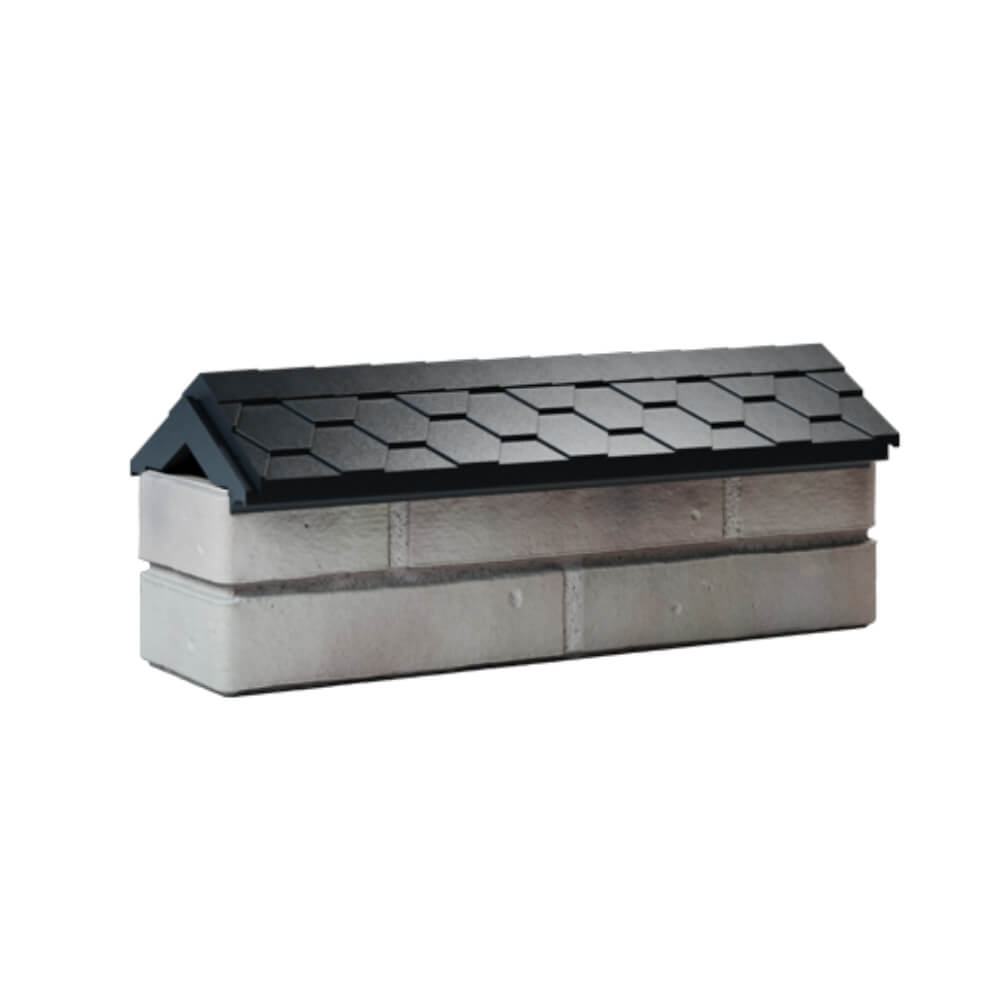 Парапет Zking Эверест Черный с посадкой на 0.5 кирпича (130мм) Ачинск фото