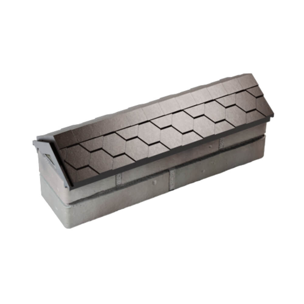 Парапет Zking Эверест Коричневый с посадкой на 0.5 кирпича (130мм) в Ачинске фото