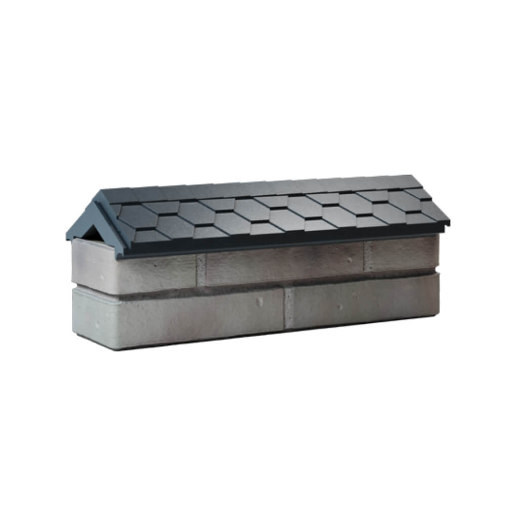 Парапет Zking Эверест Серый с посадкой на 0.5 кирпича (130мм) Ачинск фото