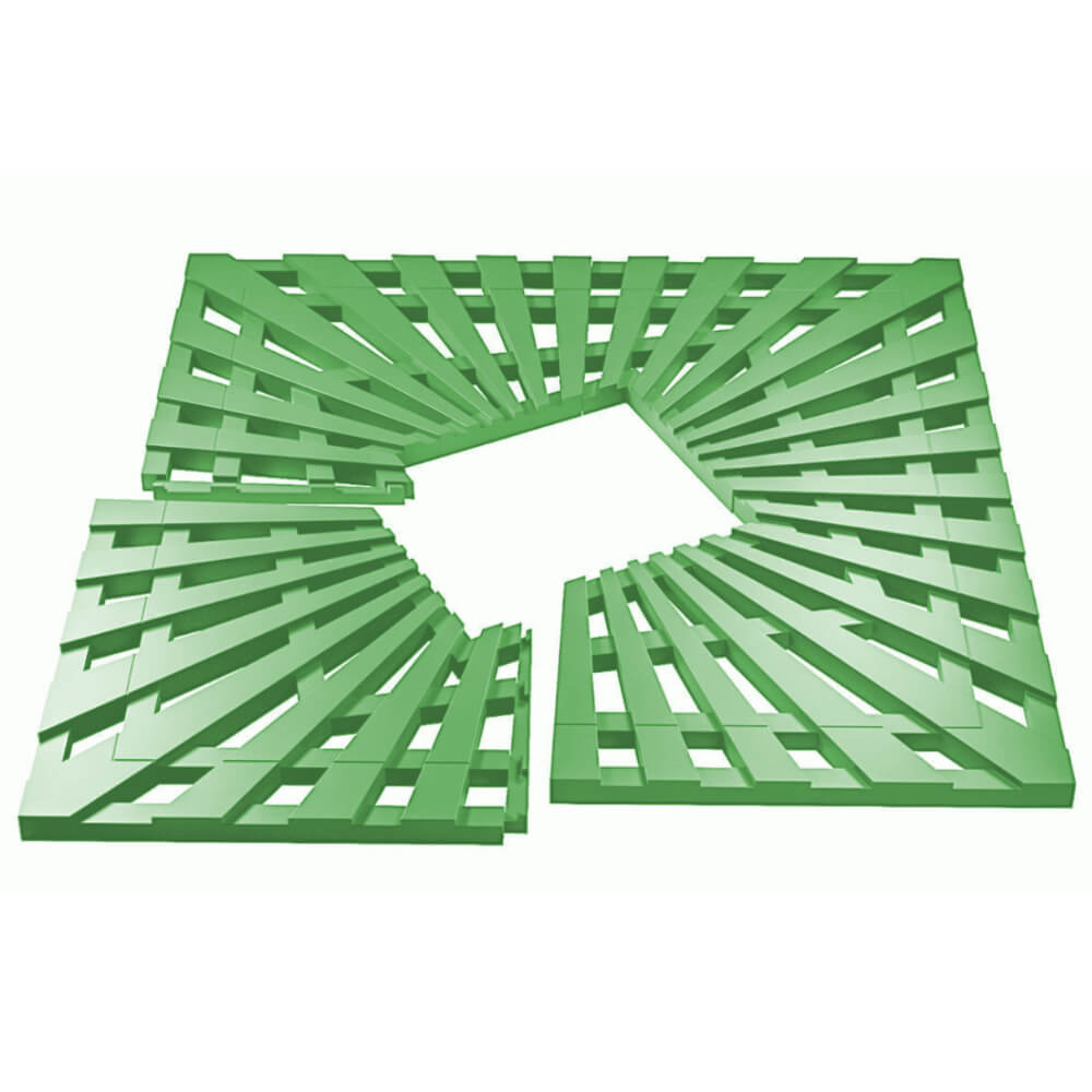 Приствольная решетка для дерева ZKING ATMOSPHERE 1.2х1.2м Зеленая в Ачинске фото