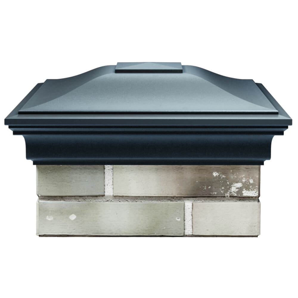 Колпак Zking Монблан Серый на столб 1.5х1.5 кирпича (385х385мм) Ачинск фото