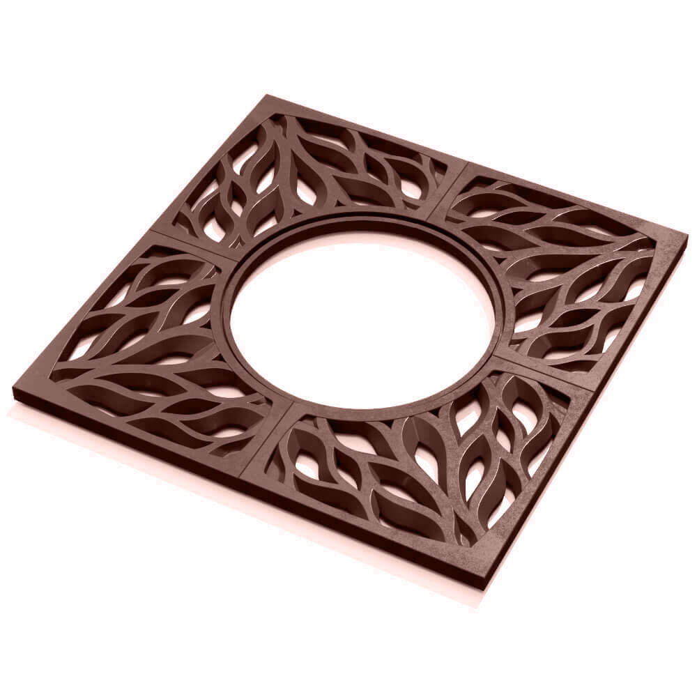 Приствольная решетка для дерева ZKING CRUST 1.2х1.2м Коричневая в Ачинске фото