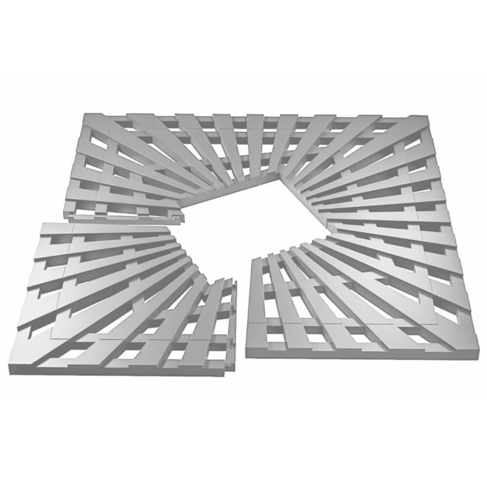 Приствольная решетка для дерева ZKING ATMOSPHERE 1.2х1.2м Бежевая в Ачинске фото