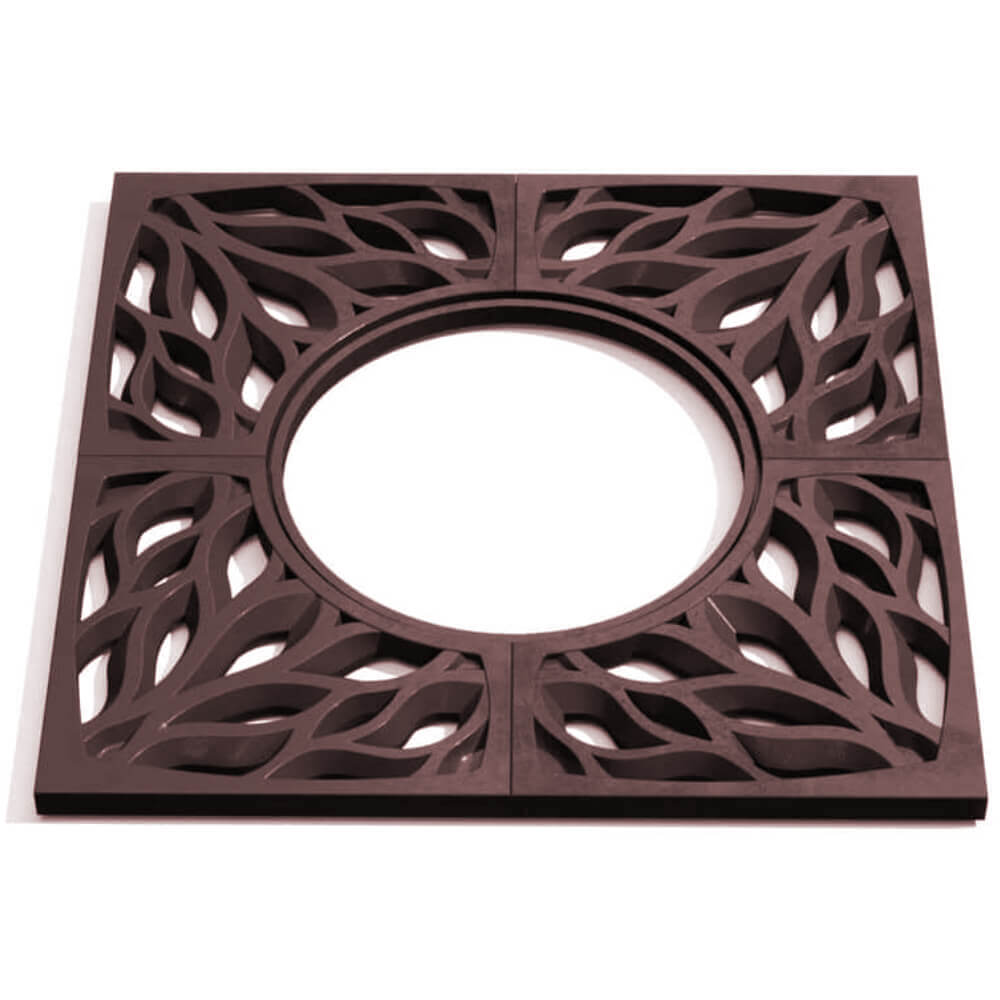 Приствольная решетка для дерева ZKING CRUST 1.2х1.2м Коричневая Ачинск фото