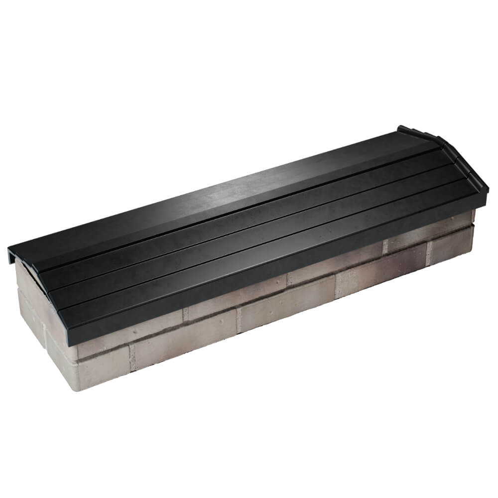 Парапет Zking Бона ХайТек Черный посадка на 0.5 кирпича (130мм) в Ачинске фото