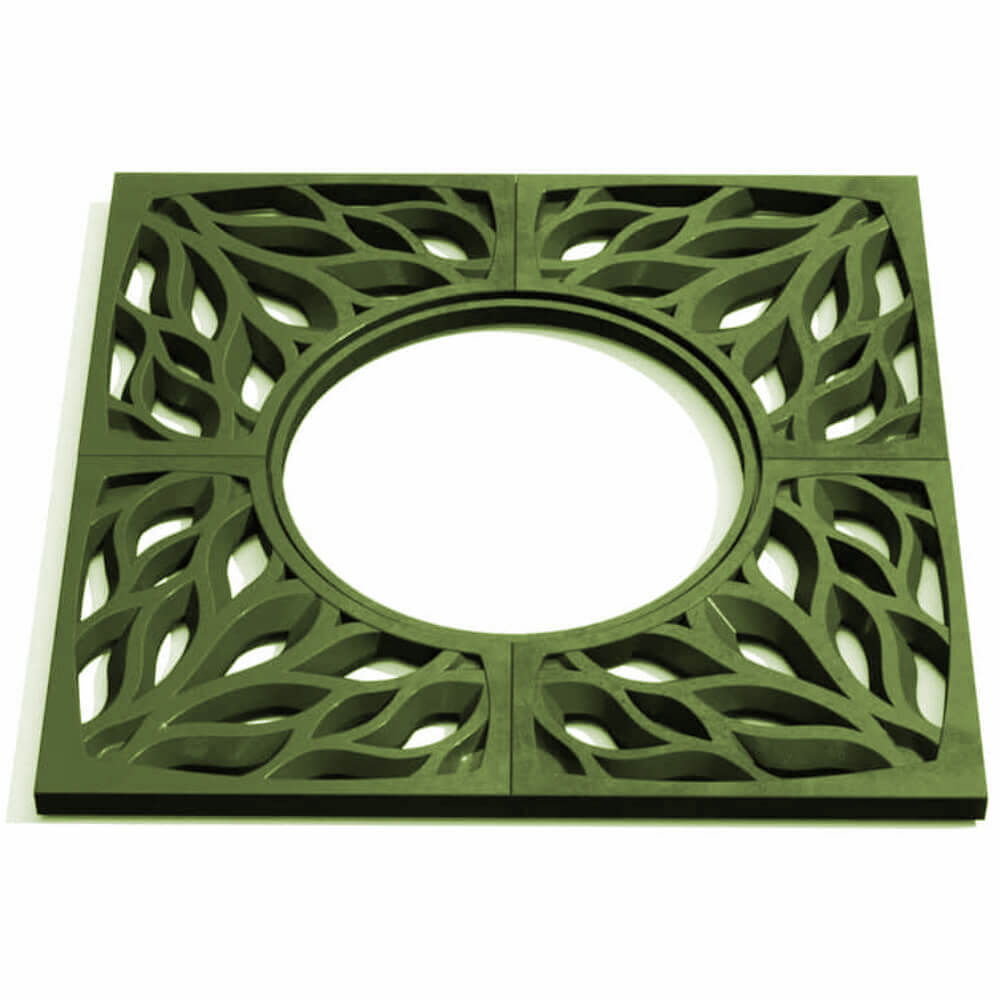 Приствольная решетка для дерева ZKING CRUST 1.2х1.2м Зеленая Ачинск фото