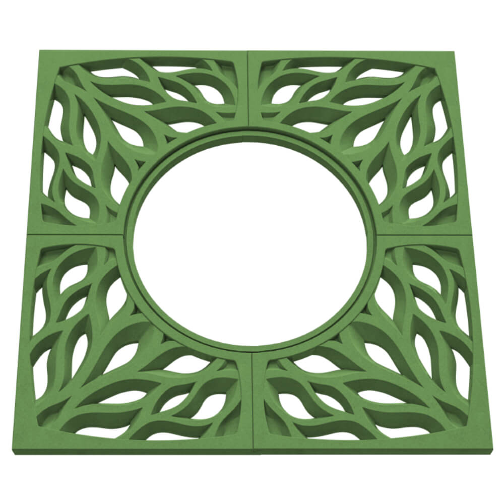 Приствольная решетка для дерева ZKING CRUST 1.2х1.2м Зеленая в Ачинске фото