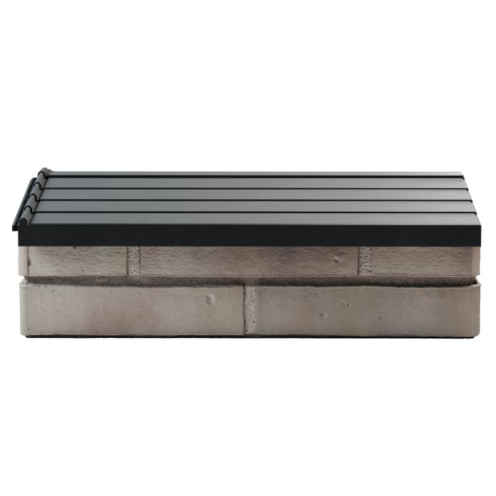 Парапет Zking Бона ХайТек Серый с посадкой на 1 кирпич (200/225/255мм) в Ачинске фото